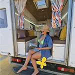 Camper Estatico Solo Alojar En El Frente Del Mar * La Tejita